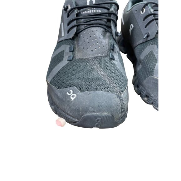 OnCloud tilt men Black Mesh Leather running shoes sneakers size 8.5 SKU 8897 - Picture 14 of 16